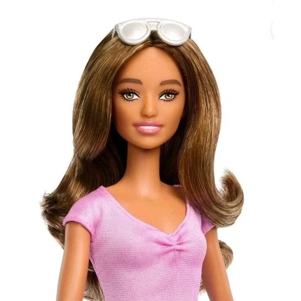 LOT 2 Barbie Sets - Fashionistas #228 Doll‎ Blind w/Cane + Pet Boutique 4 Pets